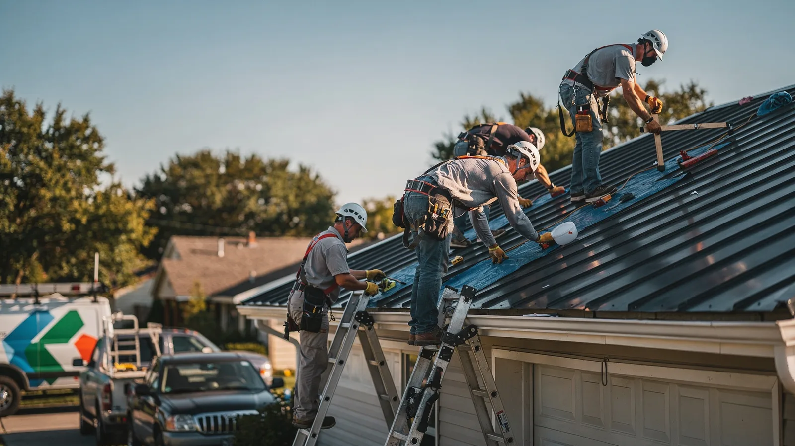 Metal Roof Installation in Carney, MI near me